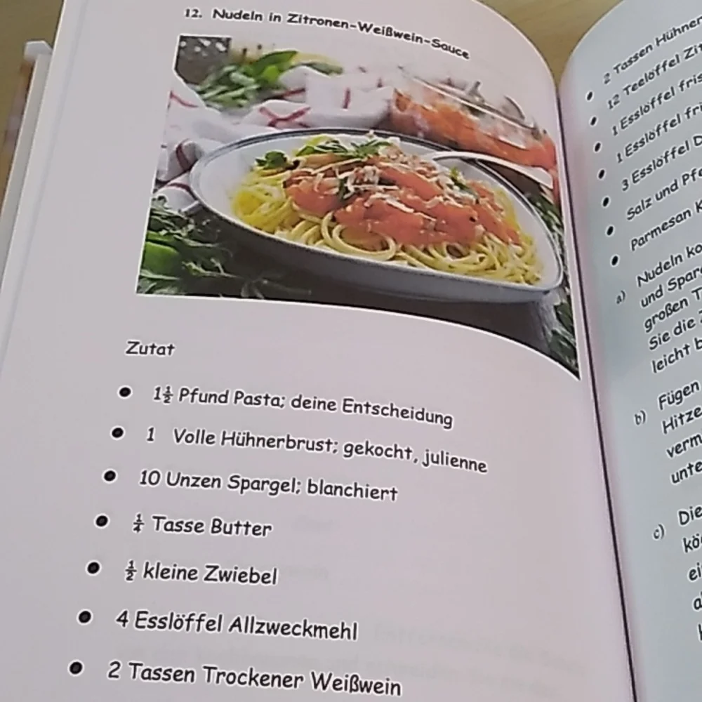 Mit Wein Angereicherte Rezepte. Wine infused 50 Recipes German Edition.
